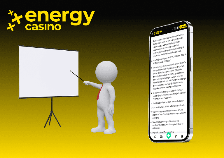 energy casino bonus bez depozytu