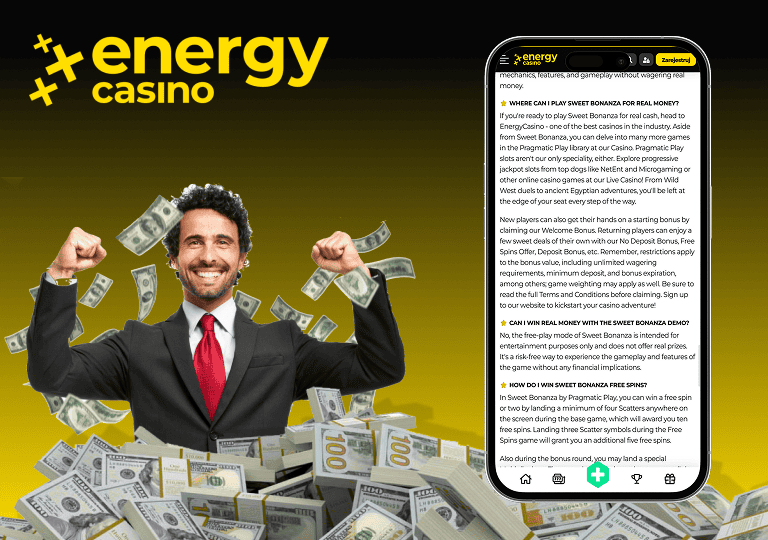 energy casino sweet bonanza jak zaczac