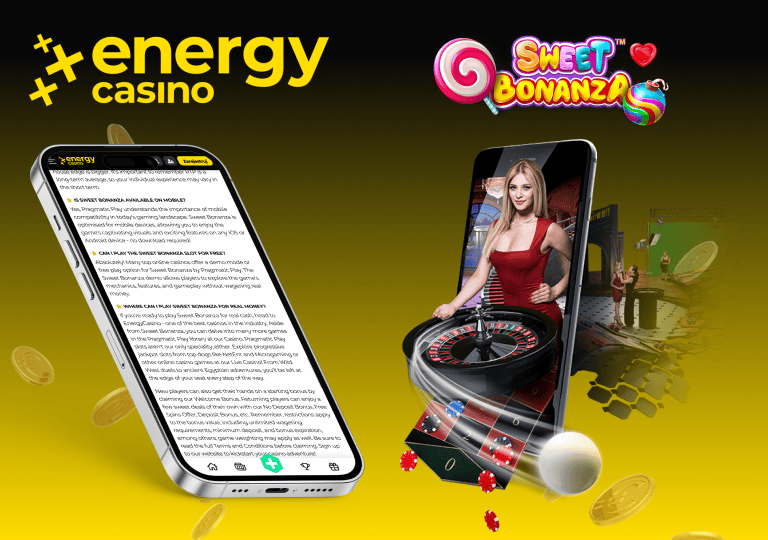 energy casino sweet bonanza telefonie