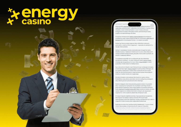 energy casino bonus warunki obrotu